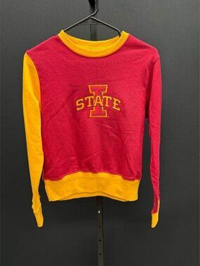 Champion Iowa State Cyclones Colorblock Crewneck Sweatshirt